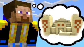 YouTubers Rebuild Minecraft Structures from Memory