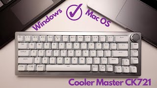 WindowsMac OS通吃的65%三模無線鍵盤酷碼Cooler Master ... 