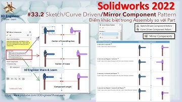 #33.2 - Tự Học Solidworks 2022 - Mirror Component trong Assembly