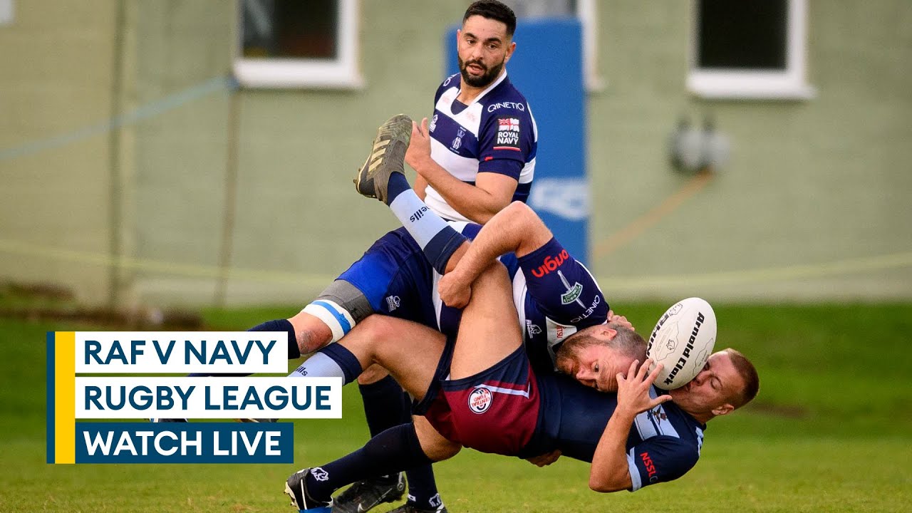 RAF v Navy LIVE! Inter Services mens rugby league 2023