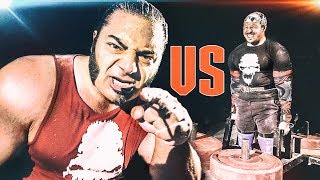 VEGAN BADASS strikes again! Patrik Baboumian VS Pascal - Strength Wars League 2k17 #6
