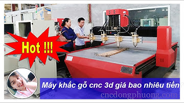 Máy khắc gỗ cnc 3d giá bao nhiêu tiền?