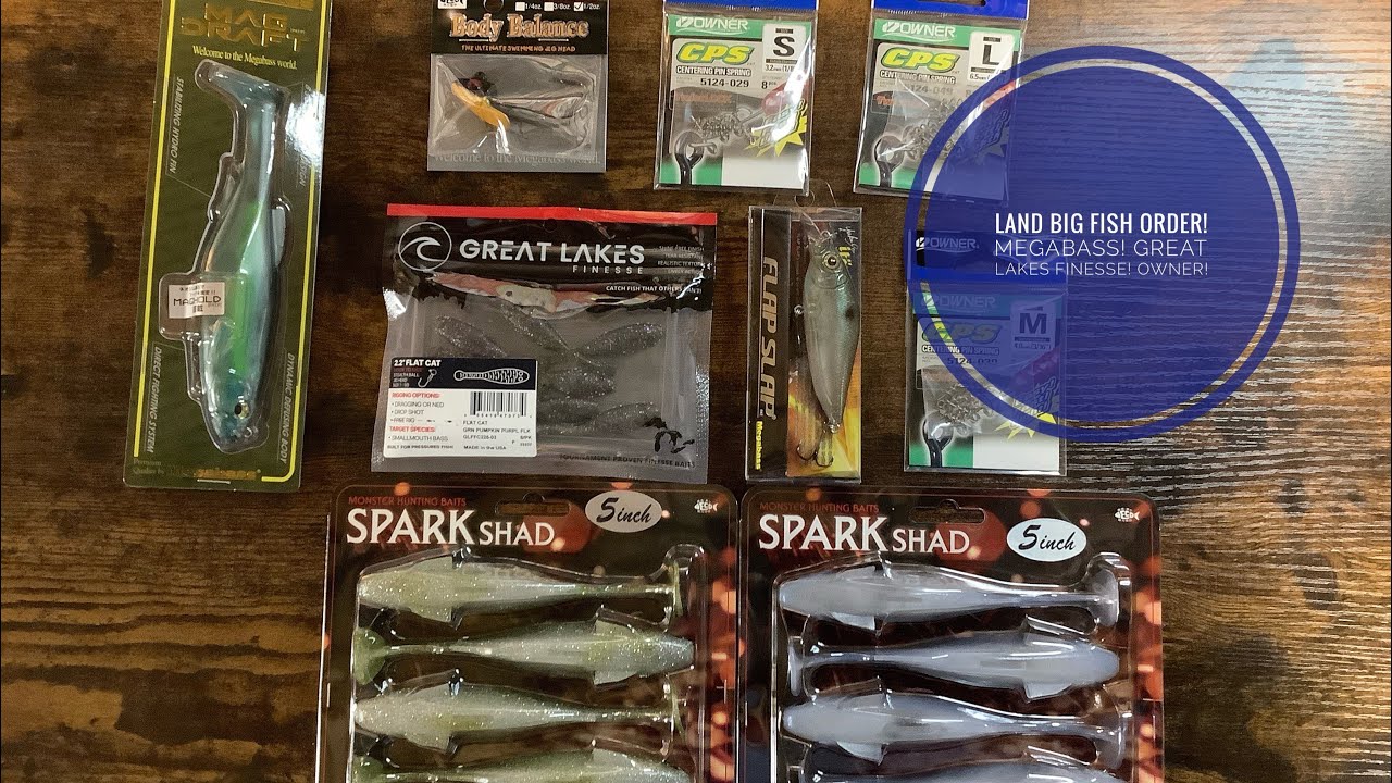Land Big Fish Order! Megabass! Great Lakes Finesse! Owner! YouTube
