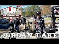 Fishing for 5000 in anglers choice team tournament on jordan lake prespawn bass tournament