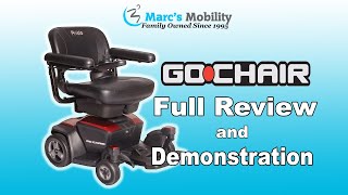 Pride Go Chair Portable Powerchair Review and Demonstration