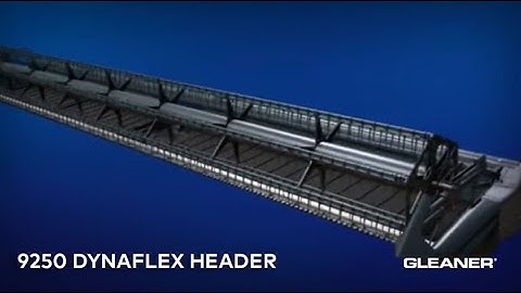 All About the 9250 DynaFlex Header