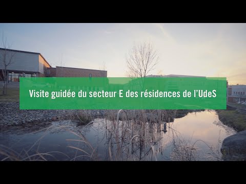 Visite guidée des résidences du secteur E - Campus principal