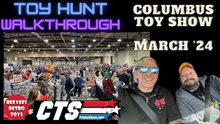 Columbus Toy Show 2024 MASSIVE VINTAGE TOY HUNT!! (Episode 109  ReeYees Retro Toys)