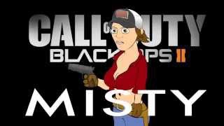♪ HESH vs MISTY Call of Duty Rap Battle Ghosts vs Black Ops 2 Parody