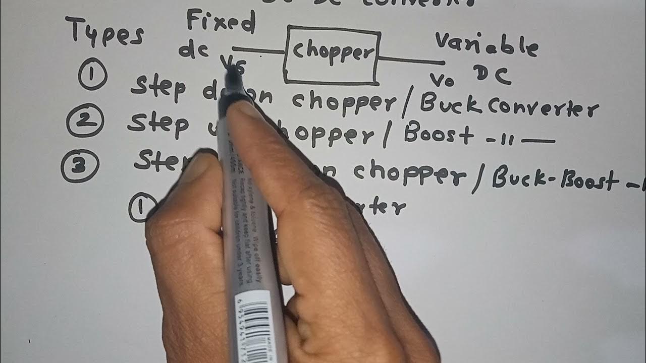 Power Electronics:Introduction to Chopper - YouTube