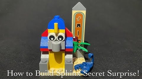 LEGO Sphinx Secret Surprise!(LEGO Classic 90 Years of Play 11021)