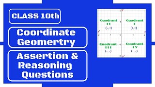 Coordinate geometry | Assertion and Reason | Class 10 Maths | NCERT | Boards 2022