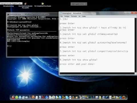 Wie Sie Ihr Internet schneller mit Cmd zu machen!
