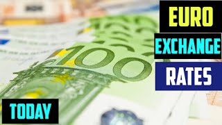 EURO Exchange Rates Today  03 September 2023
