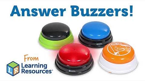Answer Lights & Buzzers by Learning Resources