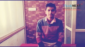 Java Training Center in Chandigarh | Testimonial By Shubham | ThinkNEXT Training Pvt. Ltd.