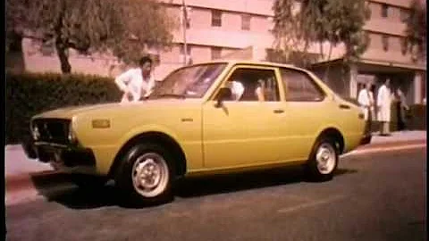 1977 Toyota Corolla Commercial featuring  Edie McC...