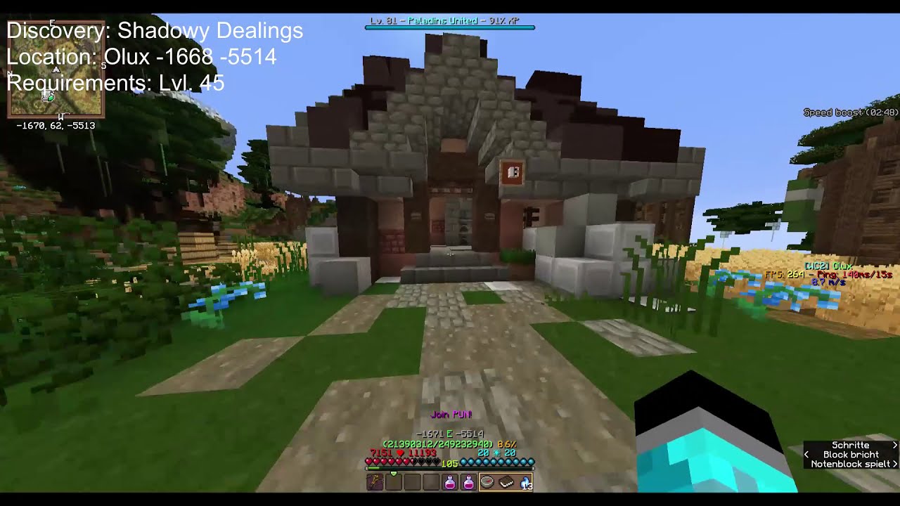 Wynncraft 1.20: Olux Swamp Secret Discoveries