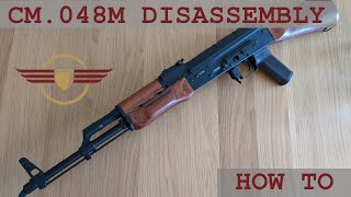 [OLD SCHOOL][HOW TO] CYMA CM.048M Disassembly AKM AK-47 internal review