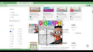 How to download free worksheets from TPT ?#teacherspayteachers#tpt