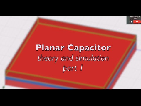 508 - Ansys Maxwell | Electrostatic Planar Capacitance [1/3]