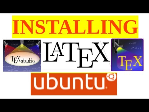 Installation of TEXstudio on Ubuntu