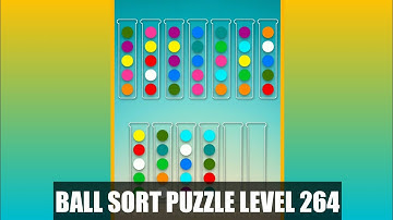 Ball Sorting Puzzle Game Level 264 | Ball Sort Puzzle Level 264 | GamingOn