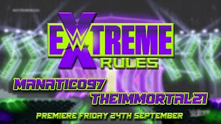 WWE Extreme Rules 2021 - Opening Pyro Animation and AJ Styles Entrance Stage ft. @Manatico97
