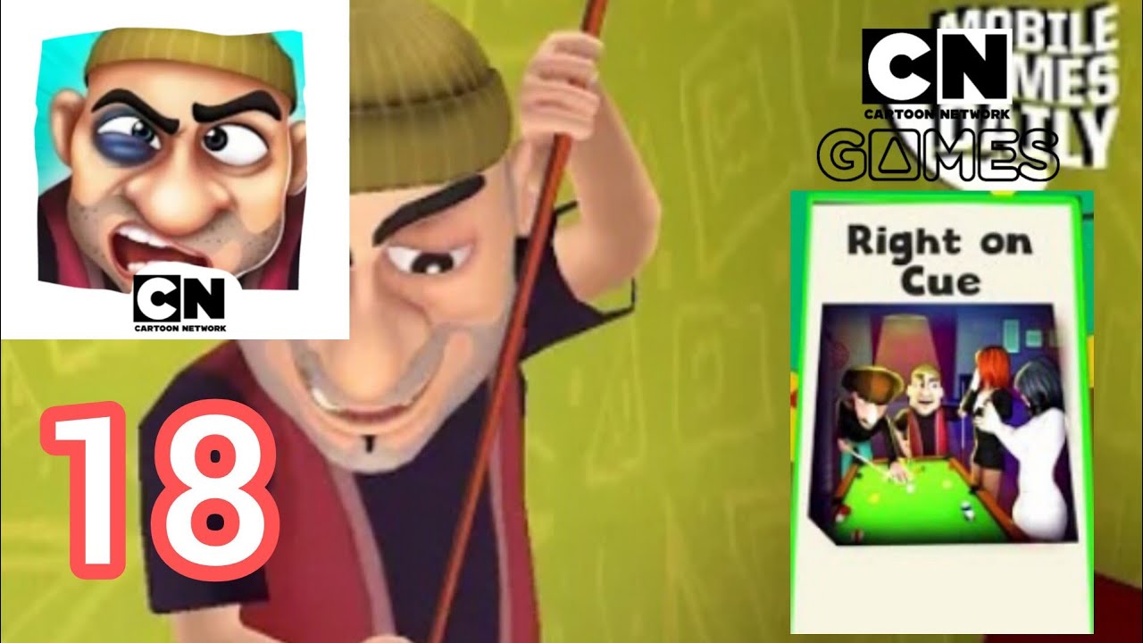 Scary robber Home clash Level 22 Right on cue Gameplay Cartoon Network Games