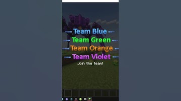 HOW THE TEAM SYSTEM WORKS in Conquer & Evolve in MINECRAFT