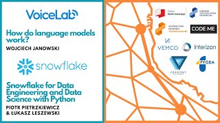 PyData Trójmiasto #27. VoiceLab.ai - LLMs. Snowflake - data science & data engineering. screenshot 4