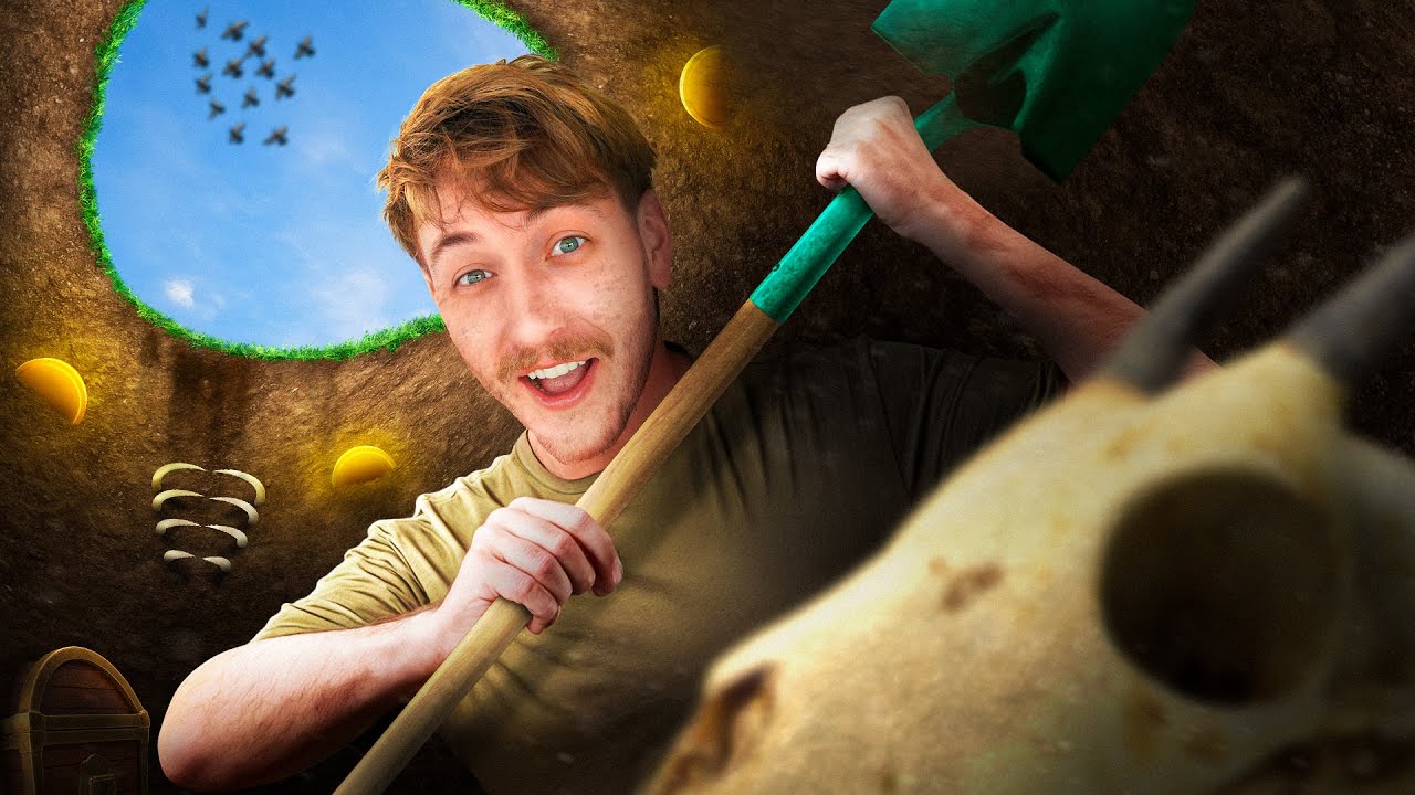 Een Game Over een Gat Graven in mijn Tuin..