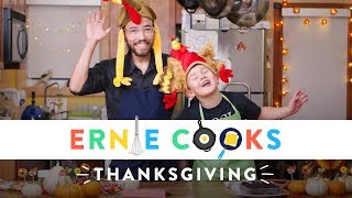 Ernie Cooks Thanksgiving Turkey Cookie Balls | Ernie Cooks | HiHo Kids