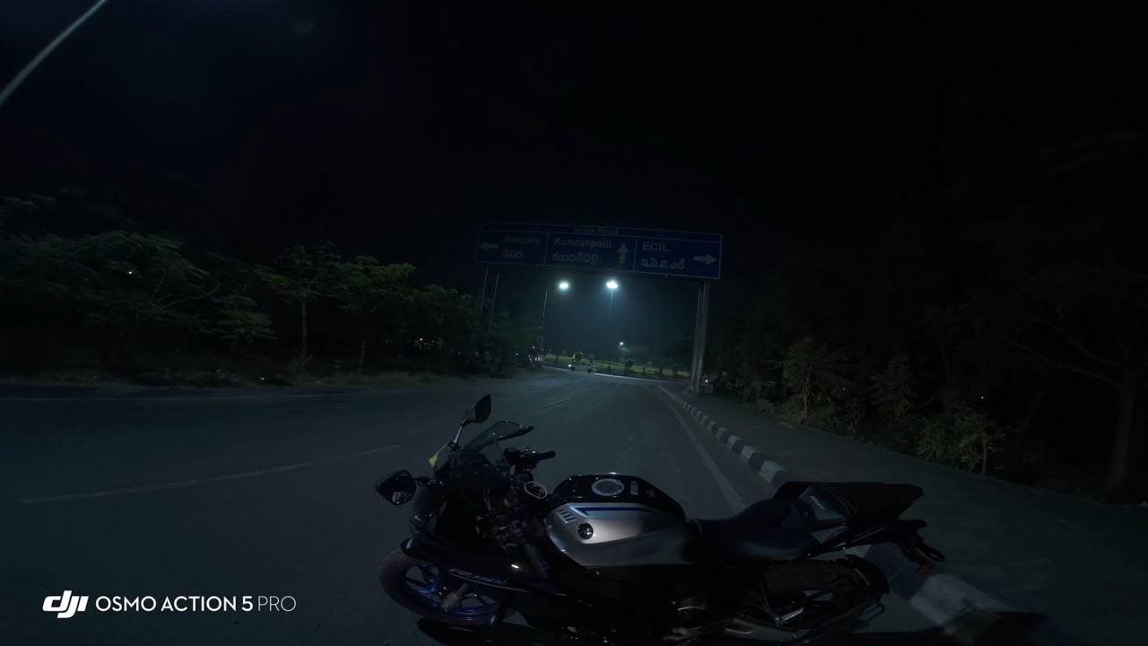Just A Chill Night Ride……..Yamaha R15M