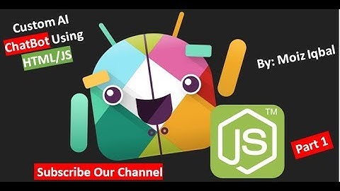 How to Make Custom AI ChatBot Using HTML/JS (CGit) (Part 1)