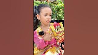 Try Spicy Topokki Snack to Look Cool ⁉️ Spicy Sweet Topokki Snack #eat #mukbang #snacks