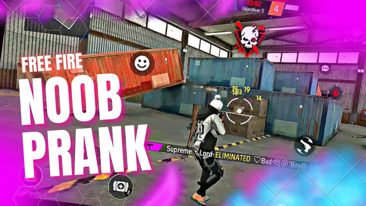 NOOB Prank 🤣 In Free Fire 🔥 - YouTube