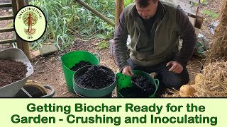 How to Inoculate / Activate Biochar | Turning Charcoal into Biochar