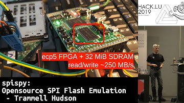 spispy: Opensource SPI Flash Emulation - Trammell Hudson