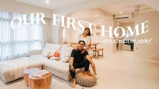 LIFE WITH DAN & AMELYN | OUR HOME TOUR WITH A TOUCH OF DISNEY ✨