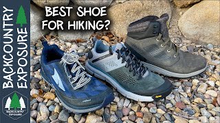 Choosing THE RIGHT SHOE For Backpacking!