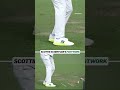 A close look at Scottie Scheffler's footwork #golf #masters #shorts