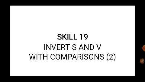 Skill 19: Invert S and V with Comparison  (2) #TOEFL #Structure #For_Indonesians.