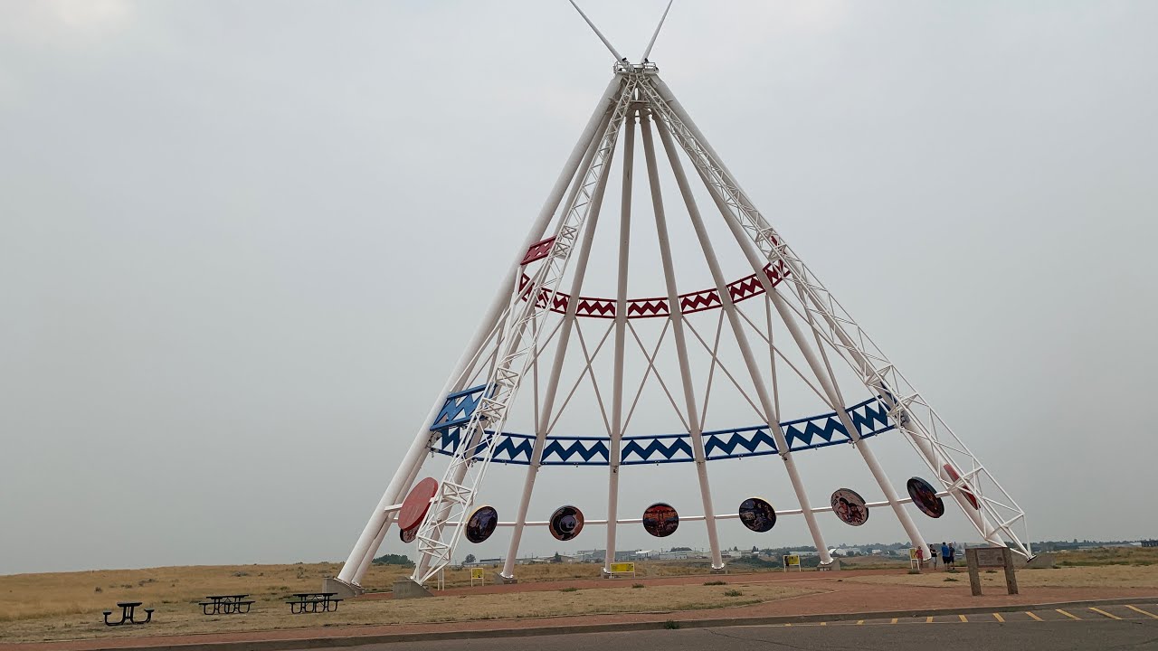 Saamis Teepee, Medicine Hat, AB, Canada || Edmonton & Calgary Trip, Day - 7 ( last episode)