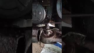 Honda Civic oriel engine oil leakage problem #automobile belt damage oil seal change #oilseal