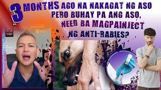 3 MONTHS AGO NA NAKAGAT NG ASO PERO BUHAY PA ANG ASO, NEED BA MAGPAINJECT NG ANTIRABIES?