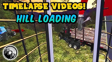Amazing Hill Loading | FS15 | Timelapse Logging