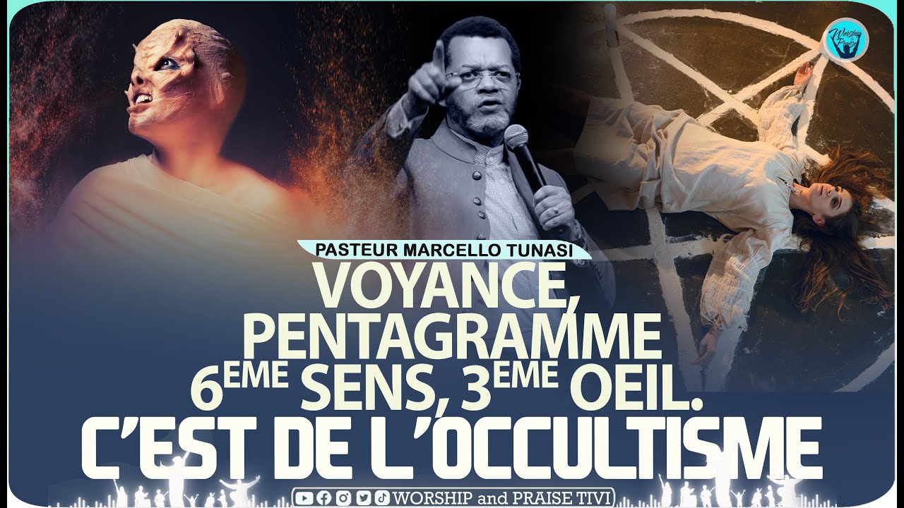 Pasteur Marcello TUNASI | Voyance, Pentagramme, troisieme Oeil, Siexieme Sens, C'est de l'OCCULTISME