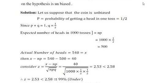 18MAT41 : Module 5 Sampling theory Class 4