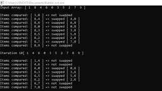 Data Structures and Algorithms- Sorting Techniques Part II- Bubble sort